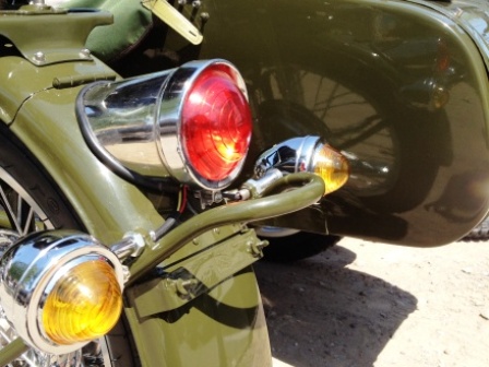 cj750 photos m1s pla green ohv sidecar 12v 32hp can taillight bullet style indicator
