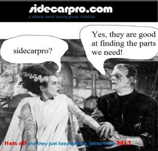 FRANKENSTEIN sidecar