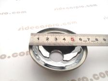 cj750 sidecar front lamp light reflector glass lens centimetre radius circumference width