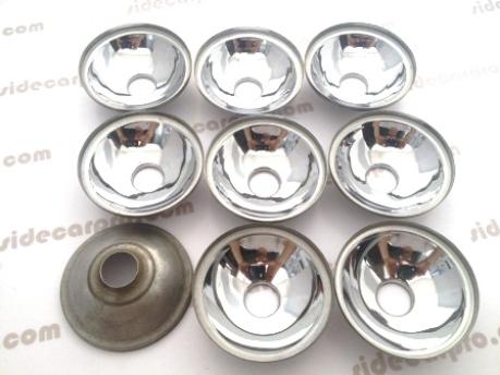 cj750 sidecar front lamp light reflector glass lens odd one out