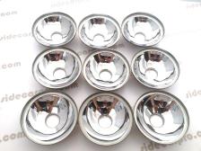 cj750 sidecar front lamp light reflector glass lens square ohv