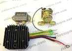 cj750 parts electrical upgrade kit 12V electronic voltage regulator rectifier starter relay