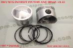 CJ750 M1S OHV OVERSIZE PISTONS AND RINGS +0.50 78.50MM