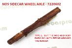 7220602 SIDECAR WHEEL SHAFT AXLE AXEL  M72 CJ750 M1