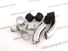 cj750 air intake pipes sv chrome m1 m1m