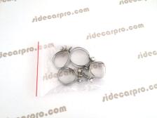 cj750 air intake pipes sv chrome chrome clamp