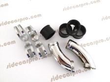 cj750 air intake pipes sv chrome