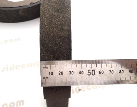 cj750 m5 brake shoes 30mm width