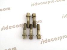 cj750 parts sv cylinder head bolts M1 M1M flathead