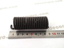 cj750 type 52 gearbox transmission kickstart spring SHAFT