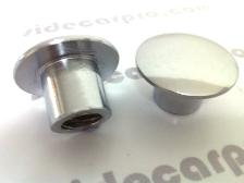 cj750 m72 parts rear shock absorber caps chrome