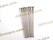 cj750 parts m5 spokes stainless steel standard
