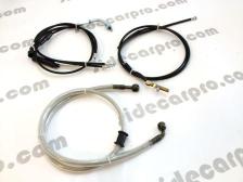 chang jiang750 parts cables and brake fluid hose disc brake assembly