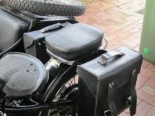 leather panniers sidecar ammunition installation