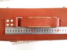 leather saddlebag m72 cj750 r71 brown handle