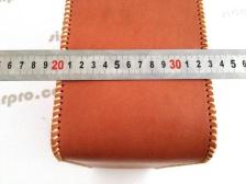 leather saddlebag m72 cj750 r71 brown width