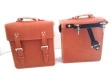 leather saddlebag m72 cj750 r71 brown standard