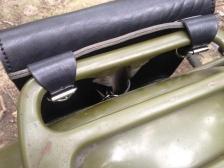 m72 k750 cj750 leather saddlebag pannier