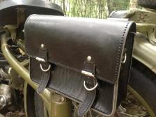 m72 k750 cj750 leather saddlebag pannier r71 r75