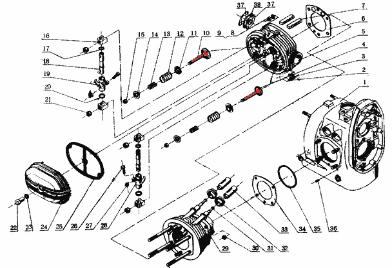 cj750 parts ohv engine intake exhaust valves