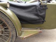 m72 cj750 sidecar cover leather flathead