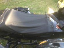sidecar cover m72 leather black ural dnepr